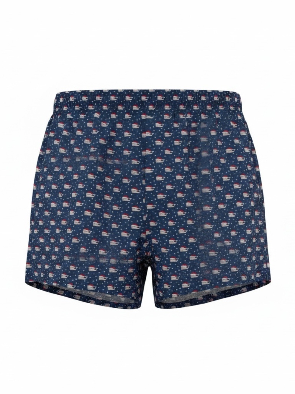 Vineyard Vines Navy Holiday Print Boxer Shorts